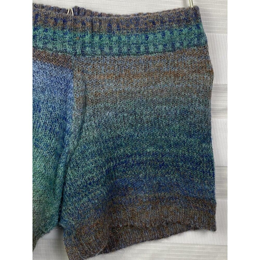 L*Space Zoé Sweater Knit Ombre Shorts Size Medium NWT - Picture 7 of 15